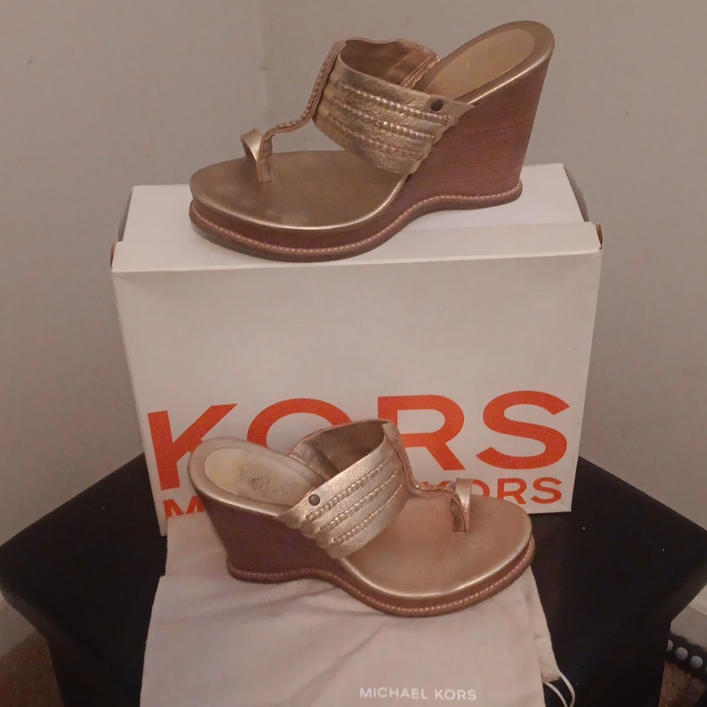 Micheal Kors Wedge Sandals